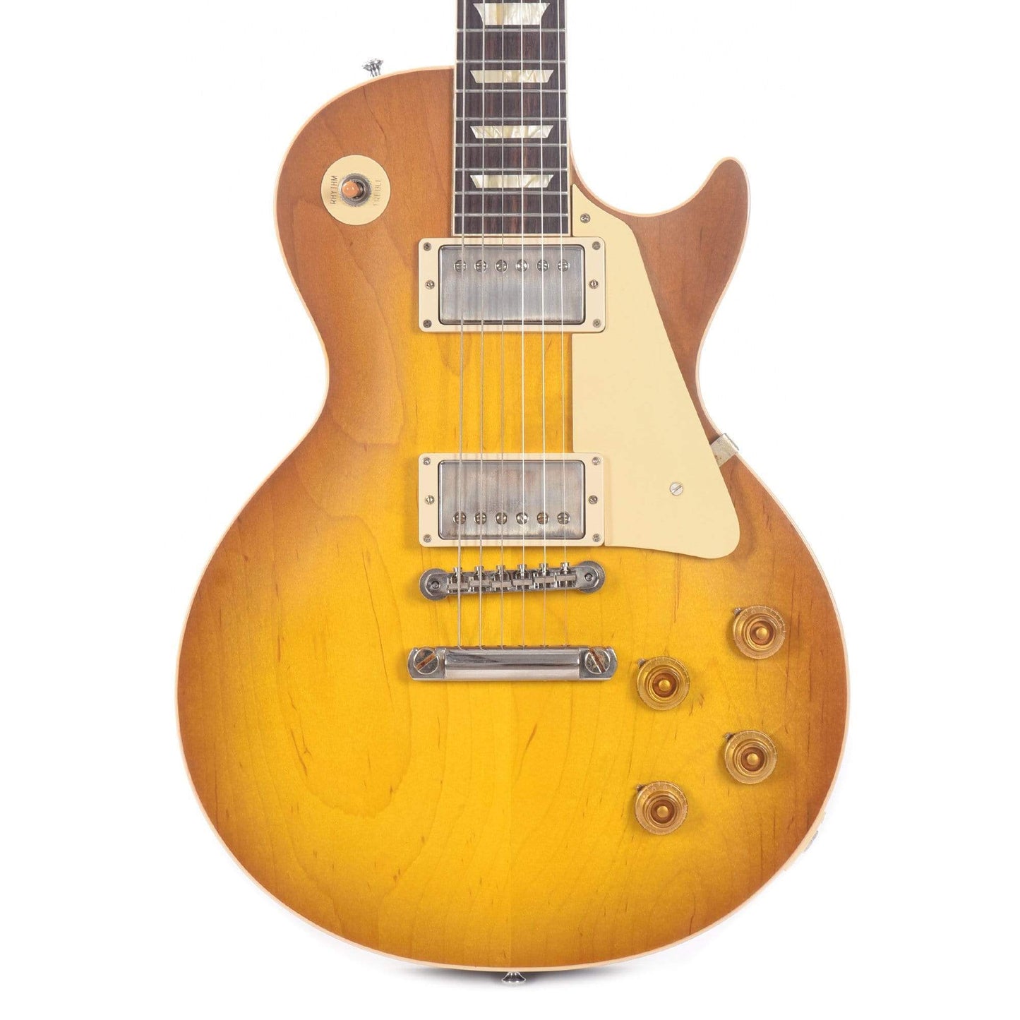 Gibson Custom 1958 Les Paul Standard Reissue Lemon Burst VOS Electric Guitars / Solid Body