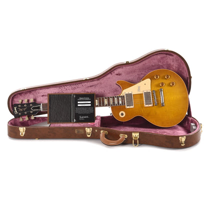 Gibson Custom 1958 Les Paul Standard Reissue Lemon Burst VOS Electric Guitars / Solid Body