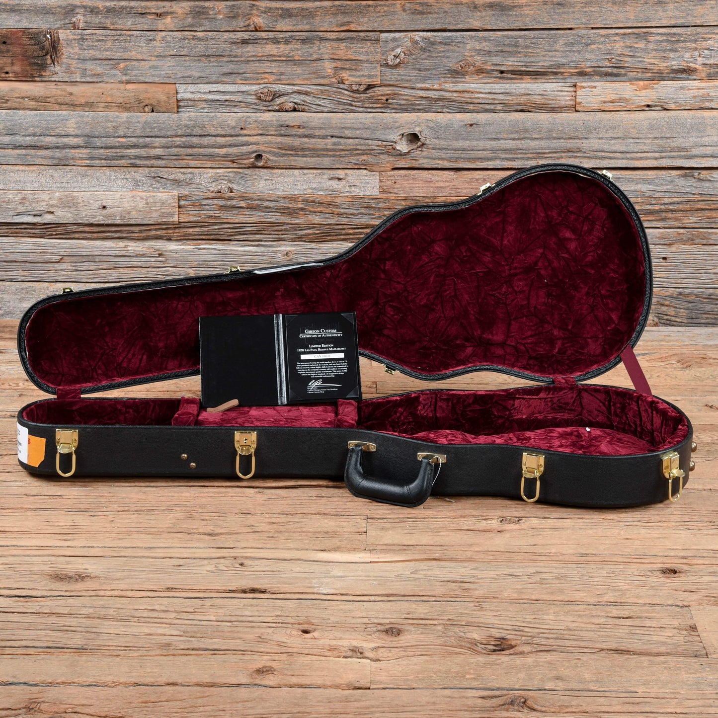 Gibson Custom 1958 Les Paul Standard Reissue Maple Burst 2008 Electric Guitars / Solid Body