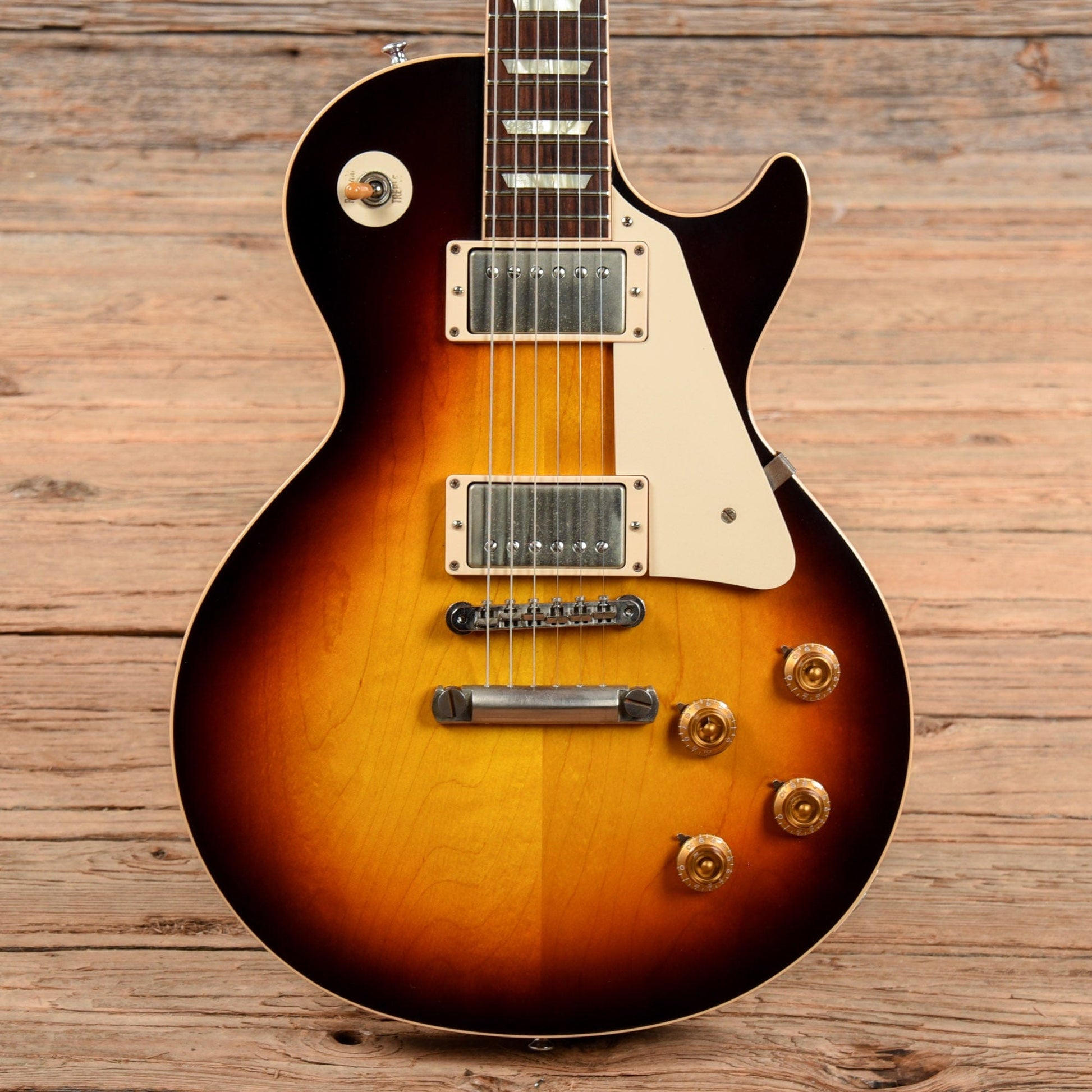Gibson Custom 1958 Les Paul Standard Reissue Sunburst 2012 Electric Guitars / Solid Body
