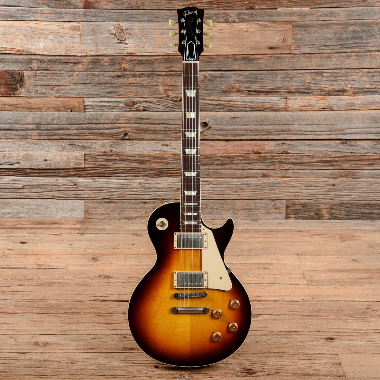 Gibson Custom 1958 Les Paul Standard Reissue Sunburst 2012 Electric Guitars / Solid Body