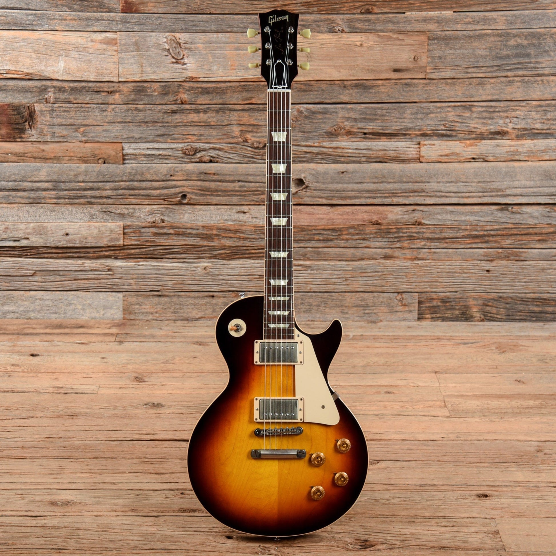 Gibson Custom 1958 Les Paul Standard Reissue Sunburst 2012 Electric Guitars / Solid Body