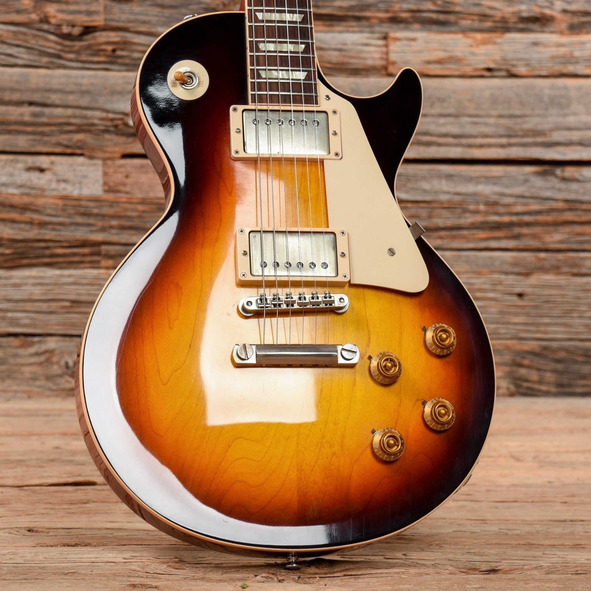 Gibson Custom 1958 Les Paul Standard Reissue Sunburst 2012 Electric Guitars / Solid Body