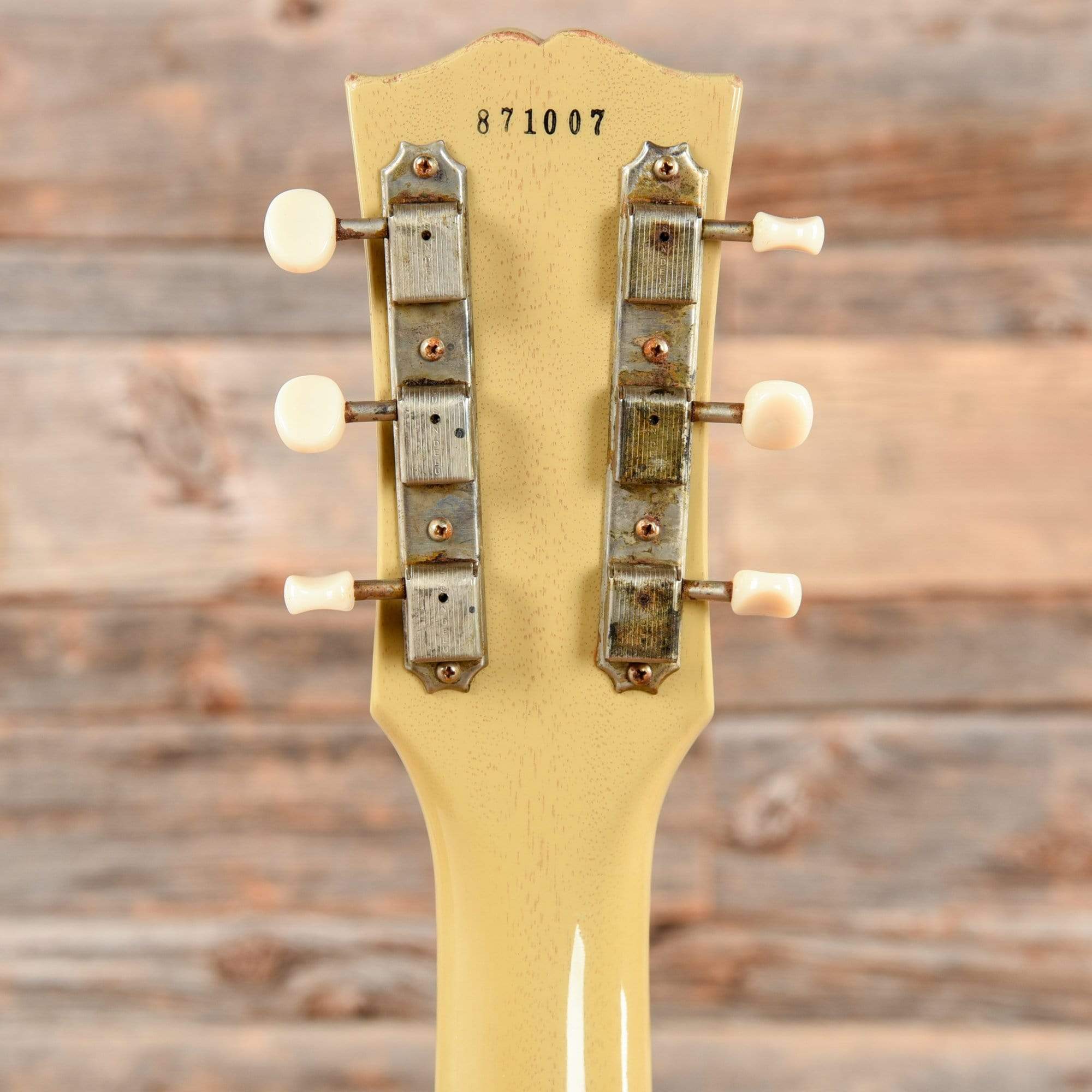 Gibson Custom 1958 LP Jr Reissue Lightly Aged TV Yellow 2017 Electric Guitars / Solid Body