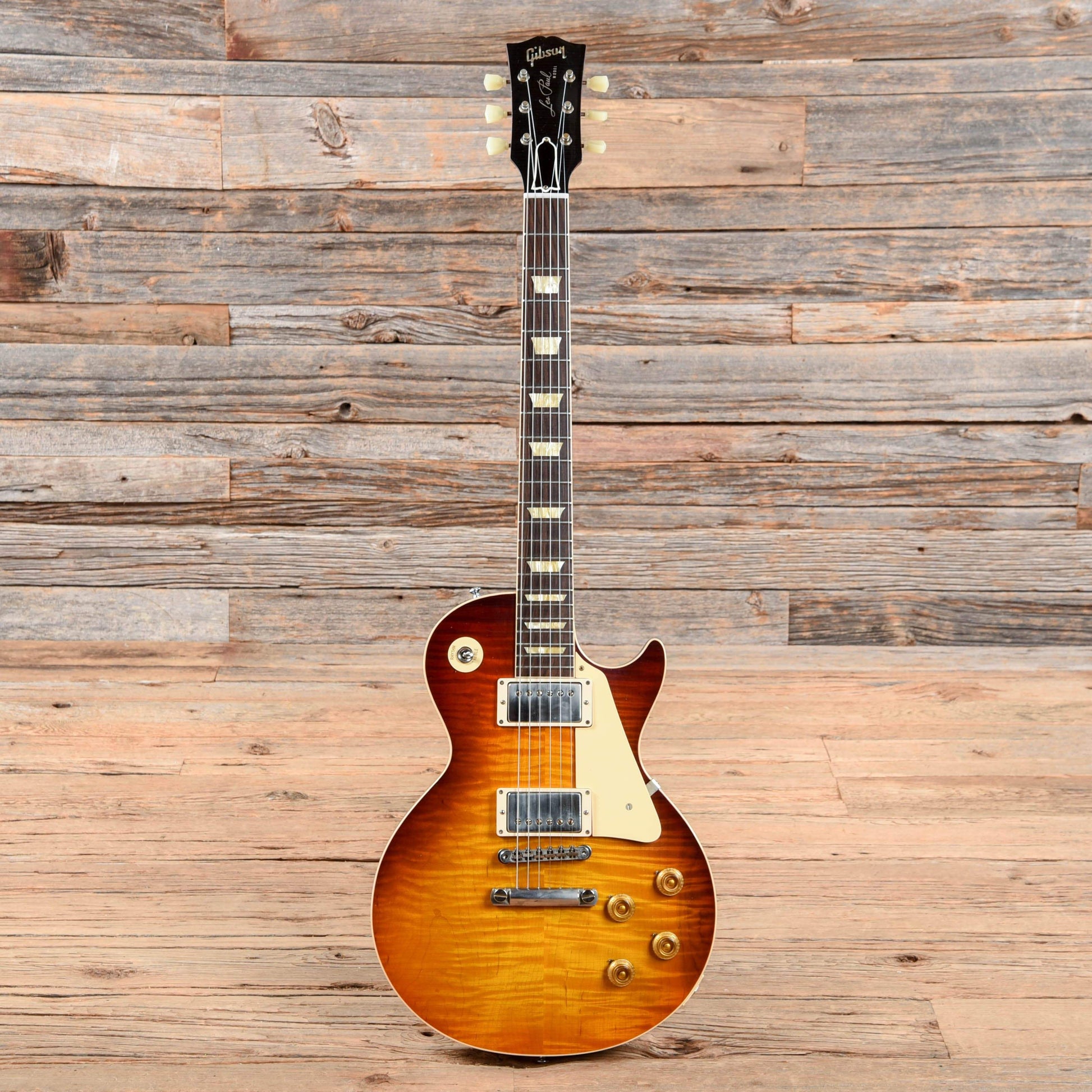 Gibson Custom 1958 LP Standard "CME Spec" Light Aged NH w/59 Carmelita Neck Slow Iced Tea Fade 2019 Electric Guitars / Solid Body