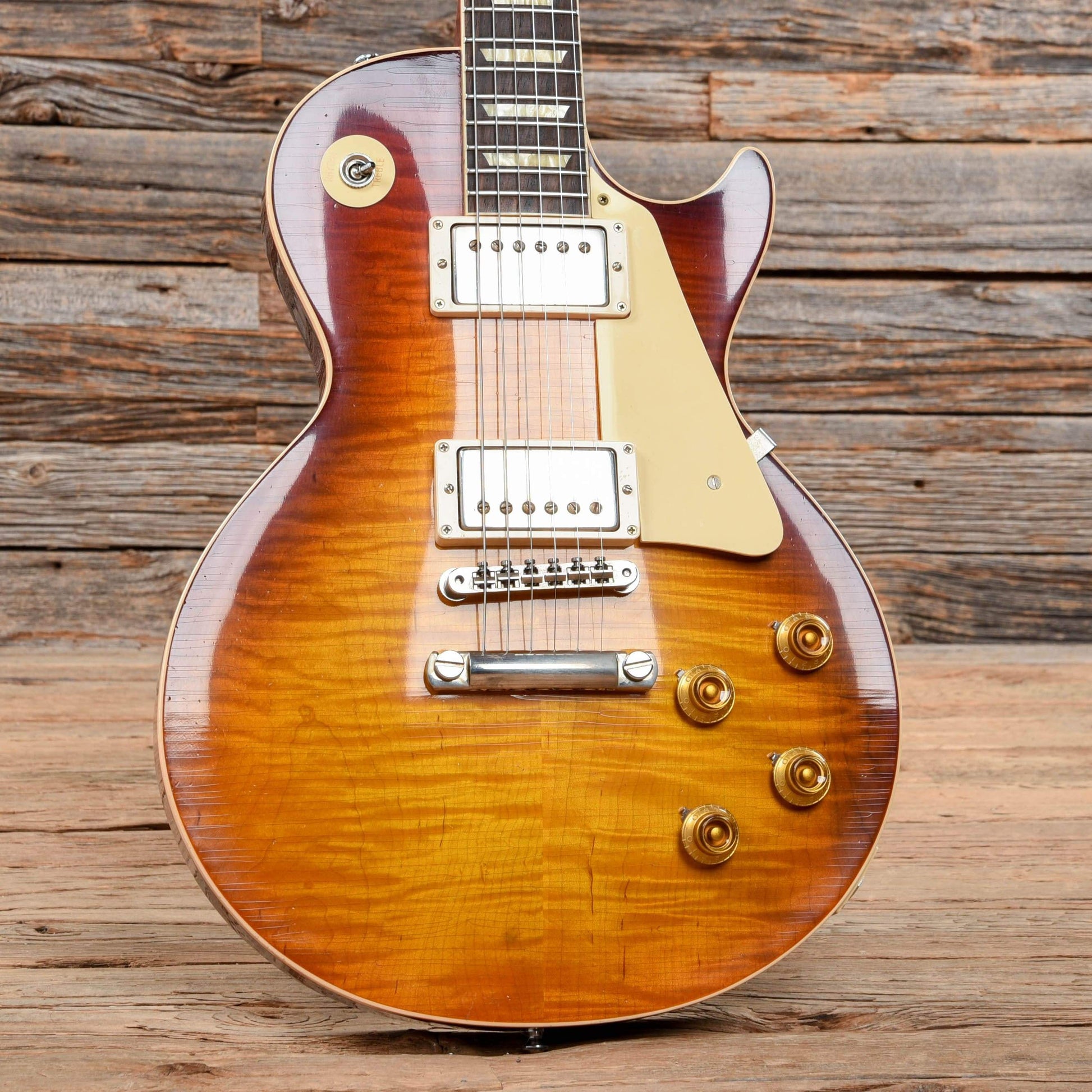 Gibson Custom 1958 LP Standard "CME Spec" Light Aged NH w/59 Carmelita Neck Slow Iced Tea Fade 2019 Electric Guitars / Solid Body