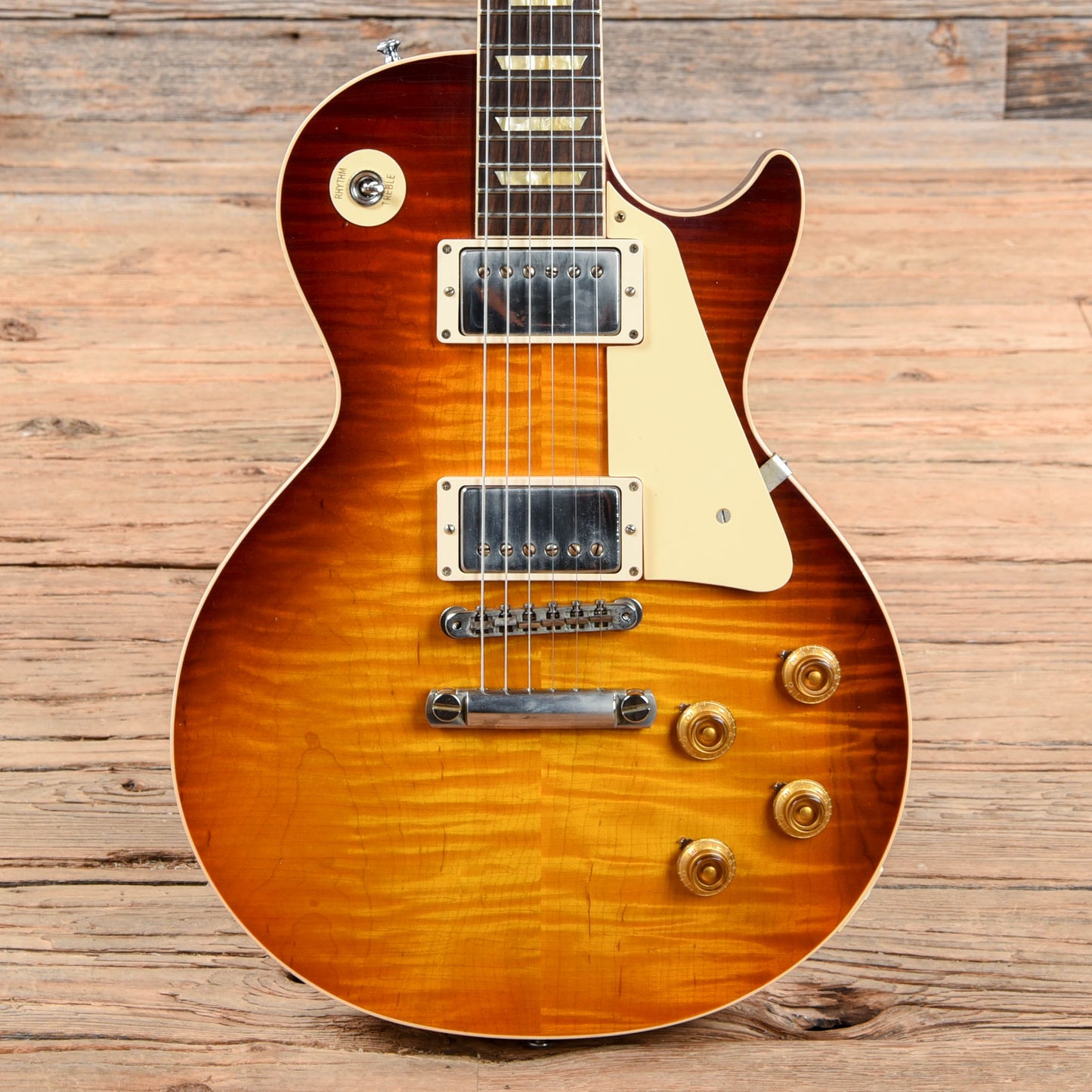 Gibson Custom 1958 LP Standard "CME Spec" Light Aged NH w/59 Carmelita Neck Slow Iced Tea Fade 2019 Electric Guitars / Solid Body