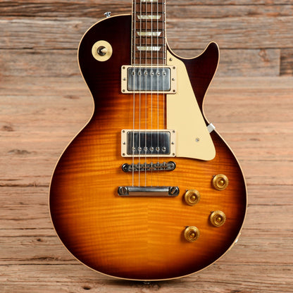 Gibson Custom 1958 LP Standard "CME Spec" Plain Top Kindred Burst Fade VOS NH w/59 Carmelita Neck Kindred Burst 2019 Electric Guitars / Solid Body