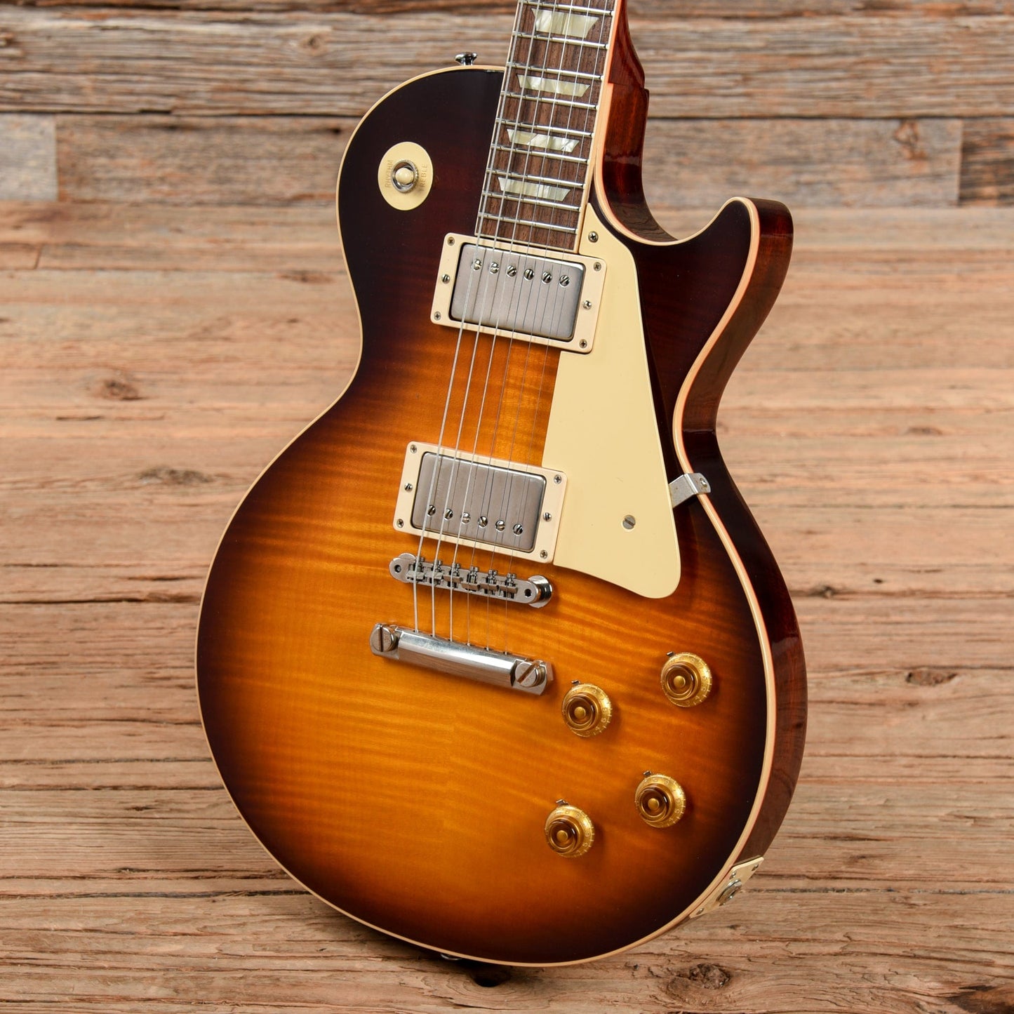 Gibson Custom 1958 LP Standard "CME Spec" Plain Top Kindred Burst Fade VOS NH w/59 Carmelita Neck Kindred Burst 2019 Electric Guitars / Solid Body