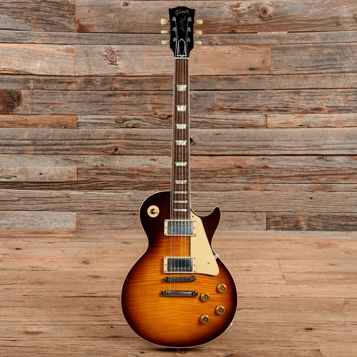 Gibson Custom 1958 LP Standard "CME Spec" Plain Top Kindred Burst Fade VOS NH w/59 Carmelita Neck Kindred Burst 2019 Electric Guitars / Solid Body