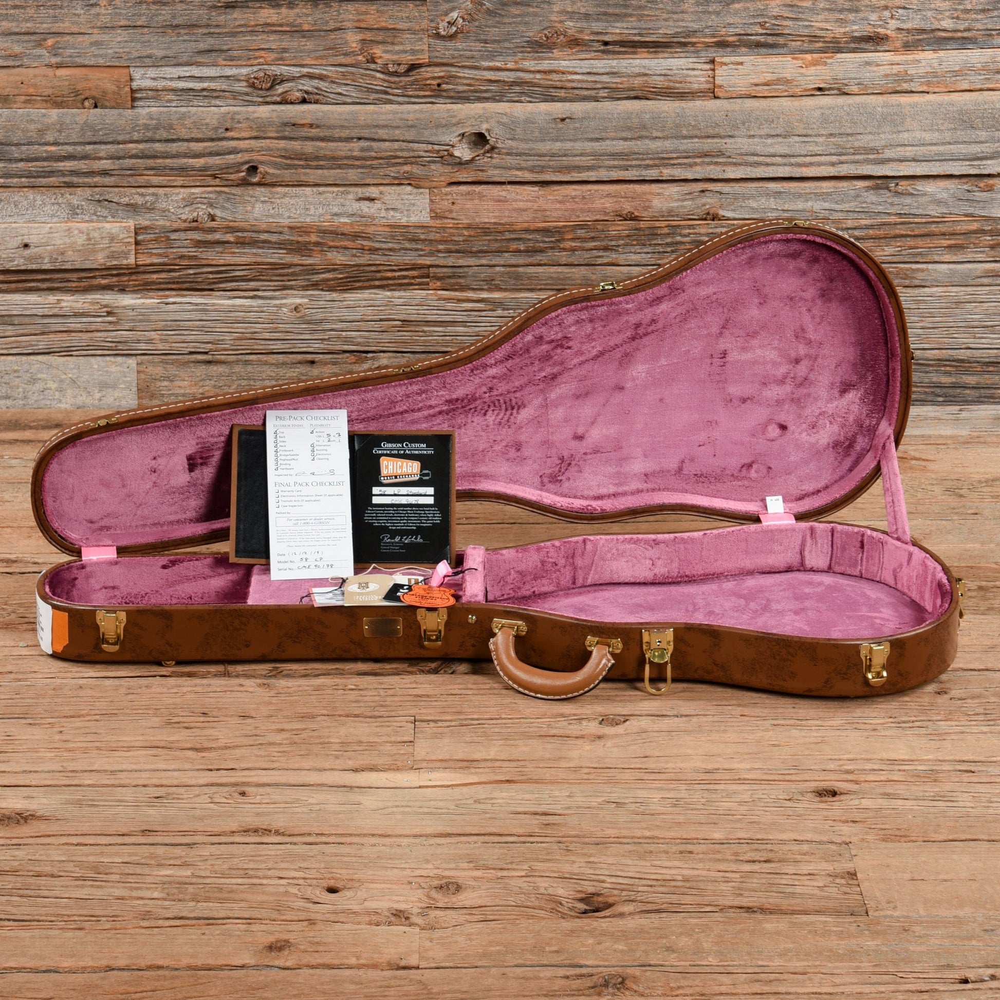 Gibson Custom 1958 LP Standard "CME Spec" Plain Top Kindred Burst Fade VOS NH w/59 Carmelita Neck Kindred Burst 2019 Electric Guitars / Solid Body