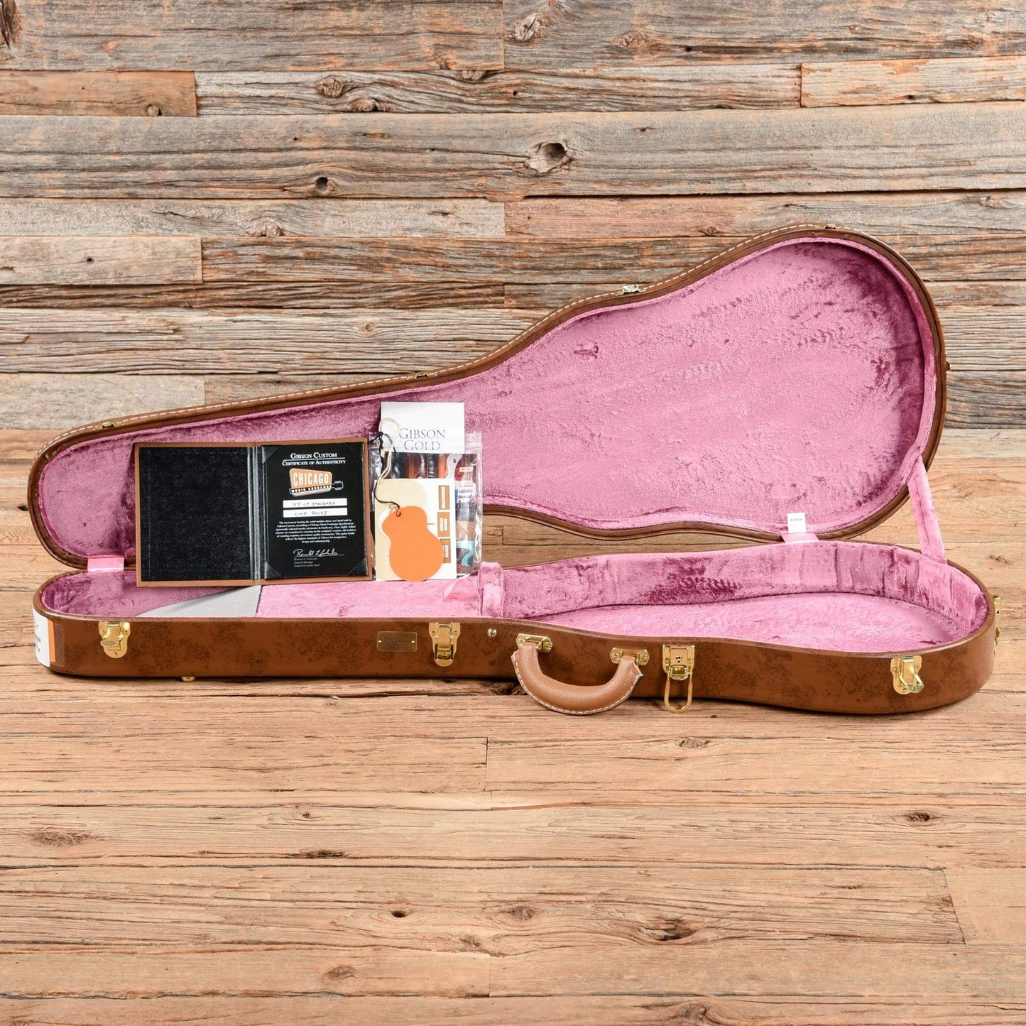 Gibson Custom 1958 LP Standard "CME Spec" Plain Top VOS Amber 2019 Electric Guitars / Solid Body