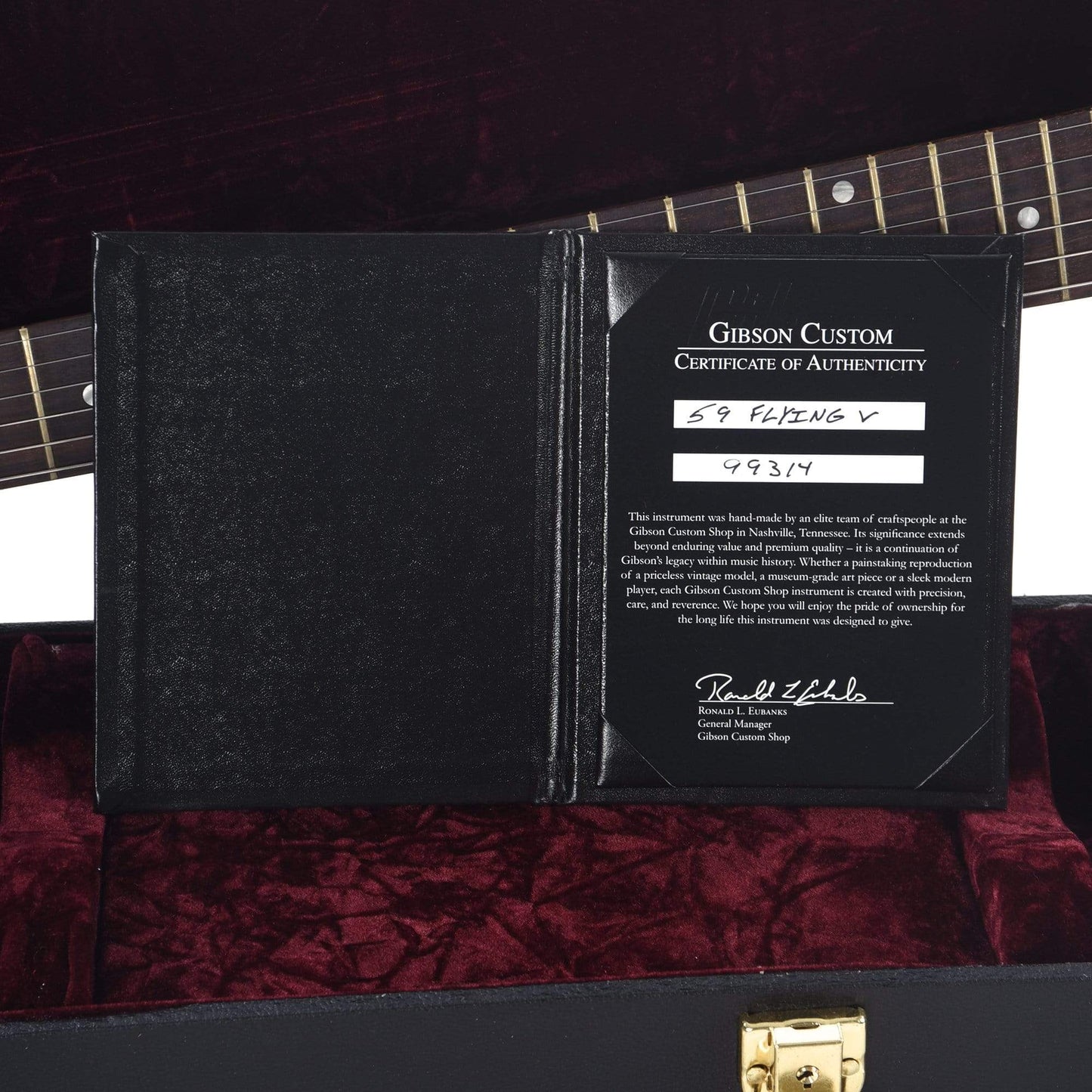 Gibson Custom 1959 Flying V Mahogany Olive Drab VOS Electric Guitars / Solid Body