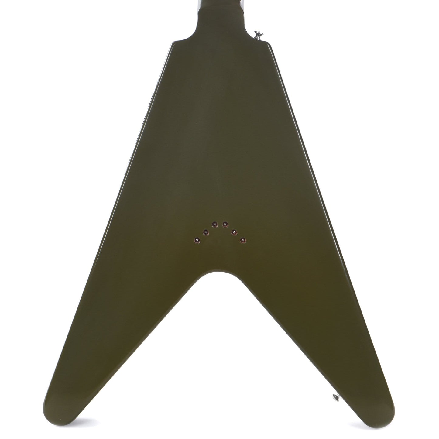 Gibson Custom 1959 Flying V Mahogany Olive Drab VOS Electric Guitars / Solid Body