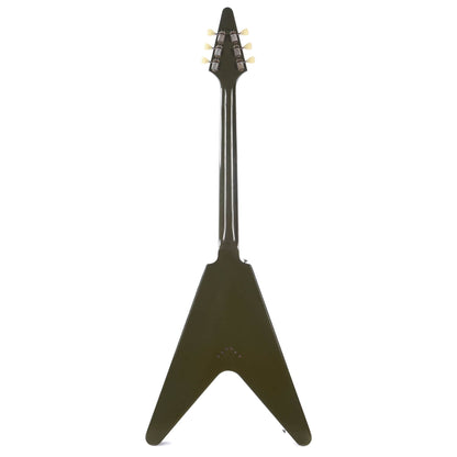 Gibson Custom 1959 Flying V Mahogany Olive Drab VOS Electric Guitars / Solid Body