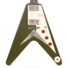 Gibson Custom 1959 Flying V Mahogany Olive Drab VOS Electric Guitars / Solid Body