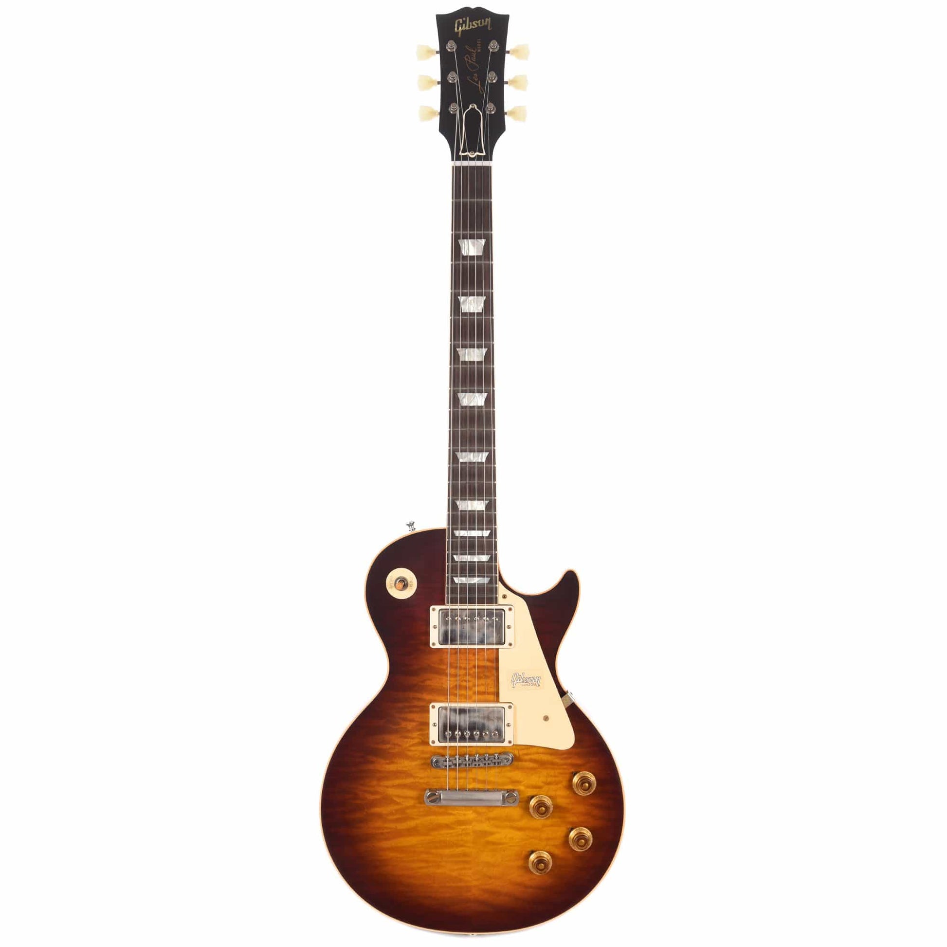 Gibson Custom 1959 Les Paul Standard Bourbon Burst VOS Electric Guitars / Solid Body
