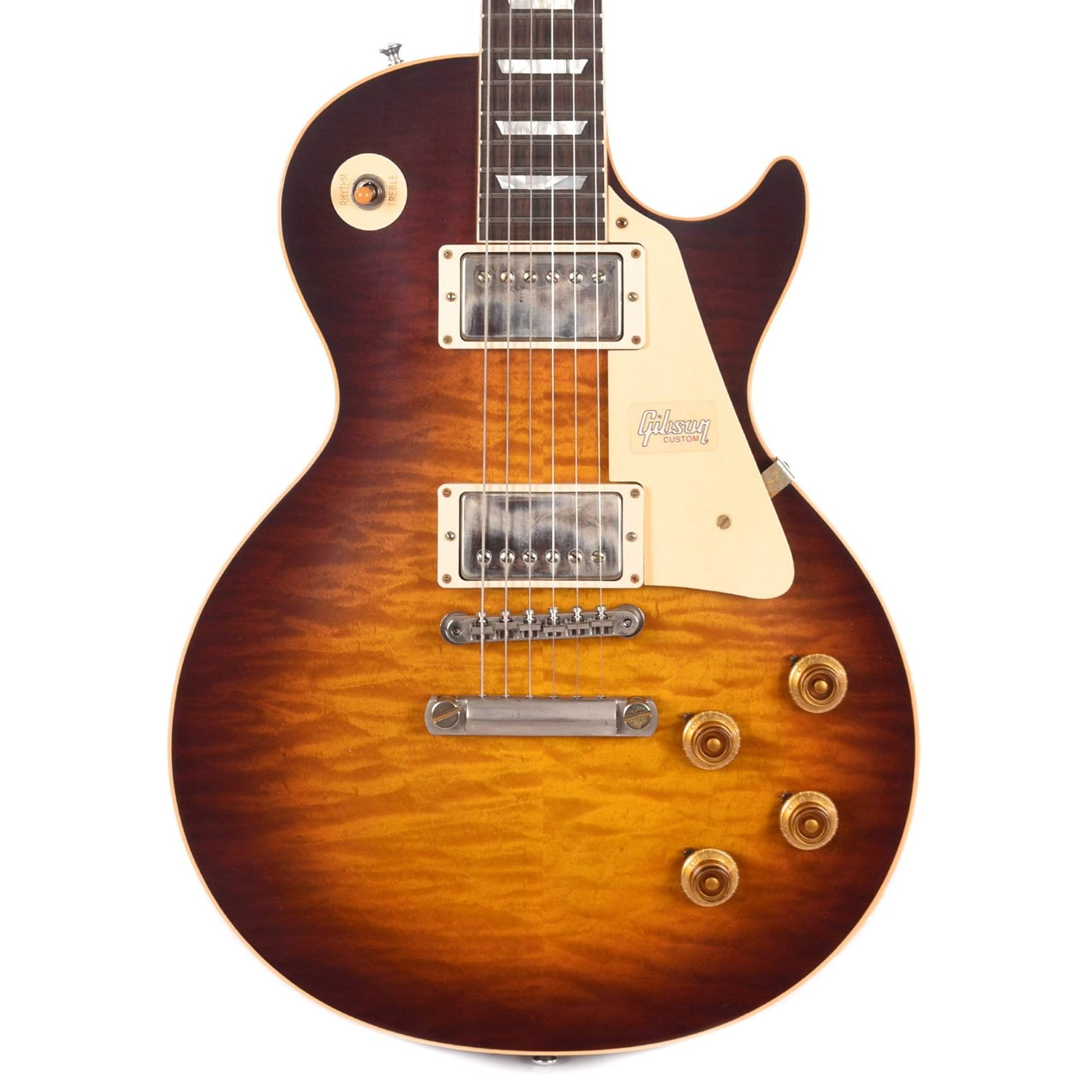 Gibson Custom 1959 Les Paul Standard Bourbon Burst VOS Electric Guitars / Solid Body
