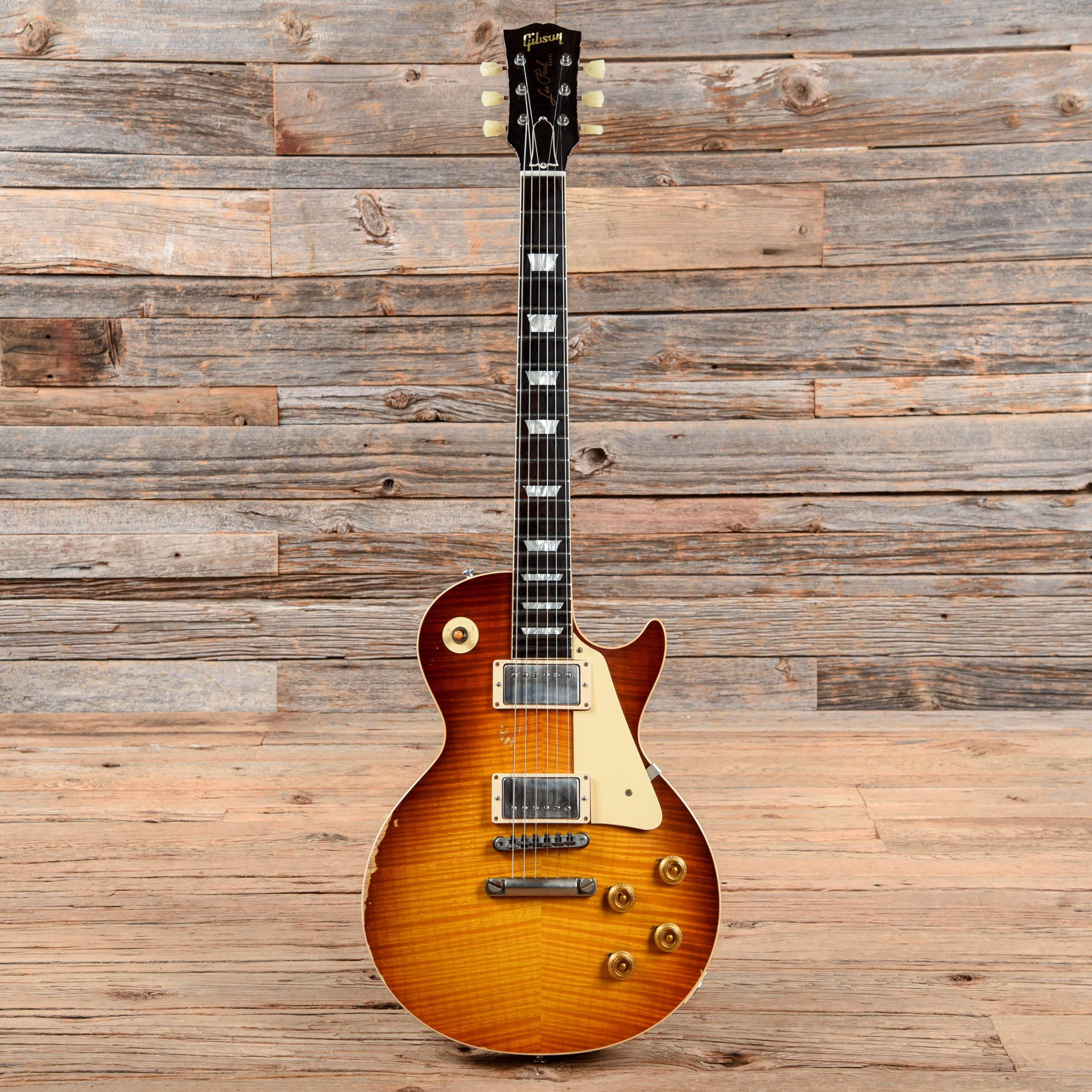 Gibson Custom 1959 Les Paul Standard Brazilian Rosewood Slow Iced Tea Fade 2017 Electric Guitars / Solid Body