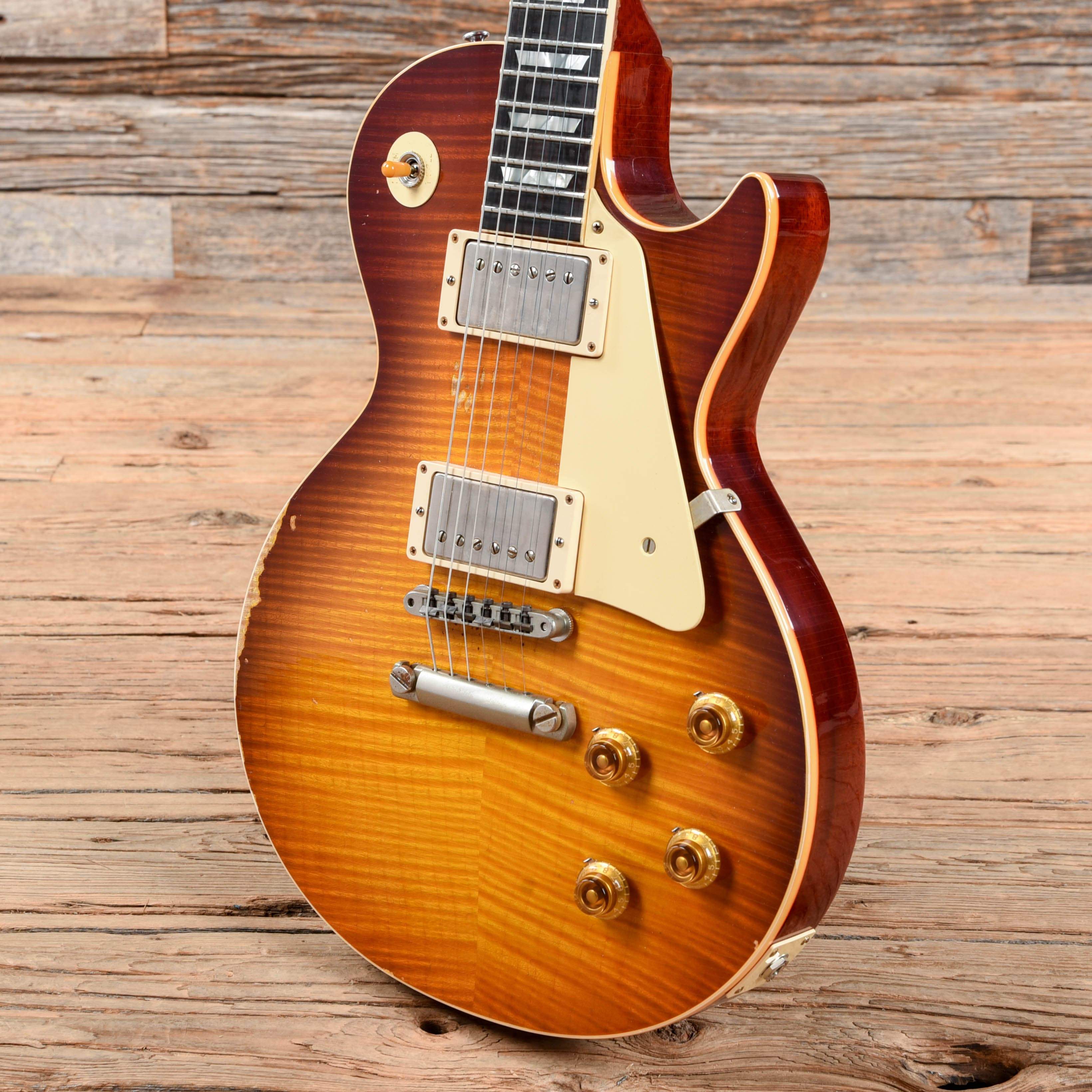 Gibson Custom 1959 Les Paul Standard Brazilian Rosewood Slow Iced Tea Fade 2017 Electric Guitars / Solid Body