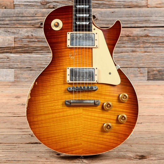 Gibson Custom 1959 Les Paul Standard Brazilian Rosewood Slow Iced Tea Fade 2017 Electric Guitars / Solid Body