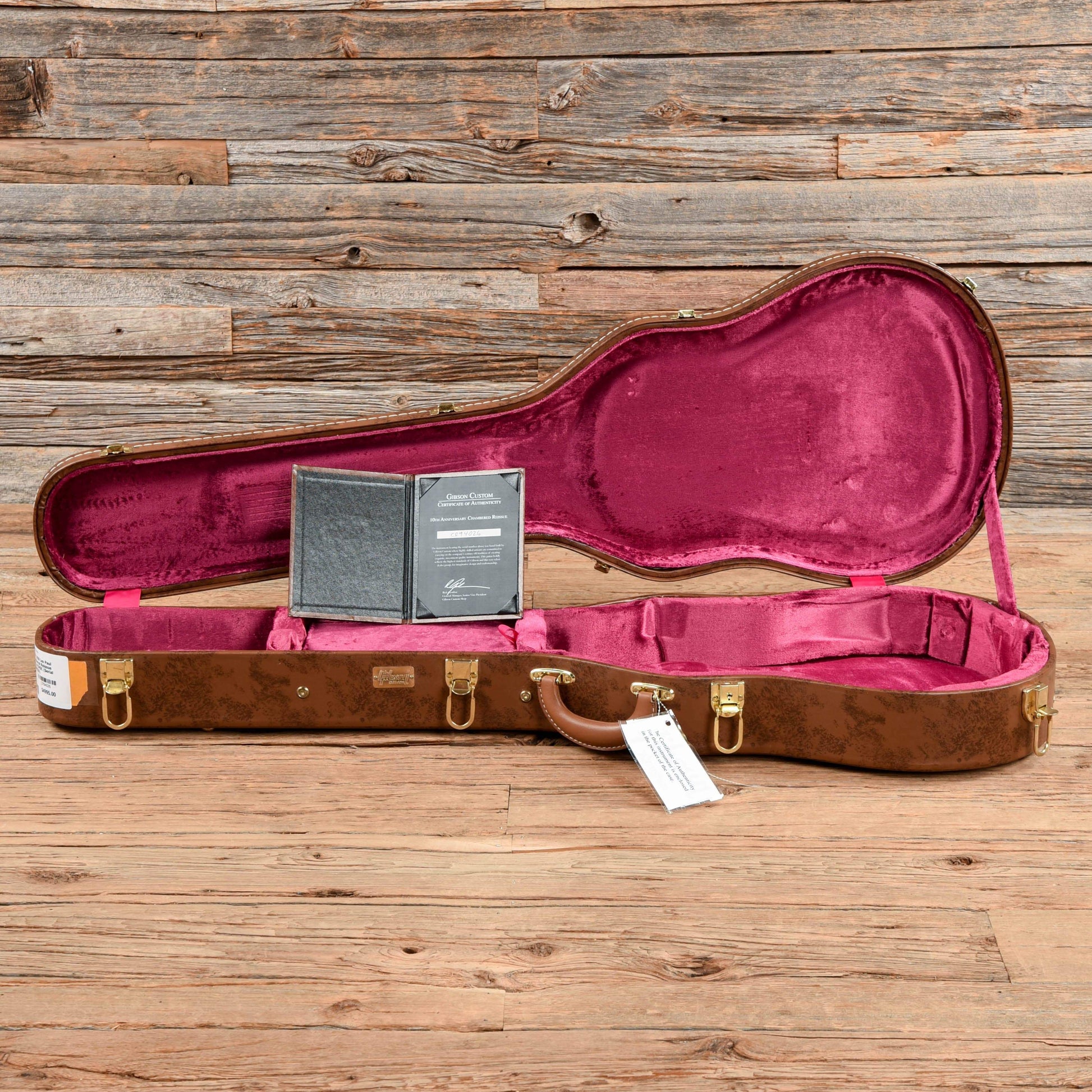 Gibson Custom 1959 Les Paul Standard Chambered Reissue Sunburst 2014 Electric Guitars / Solid Body