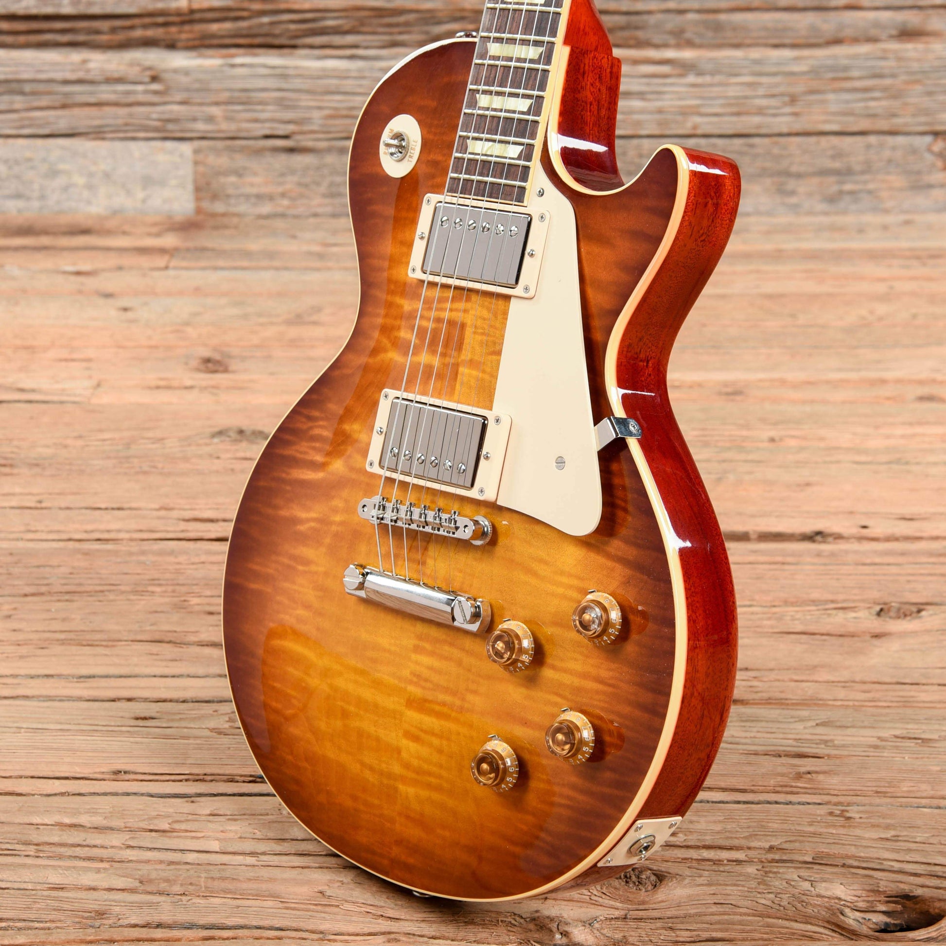 Gibson Custom 1959 Les Paul Standard Chambered Reissue Sunburst 2014 Electric Guitars / Solid Body