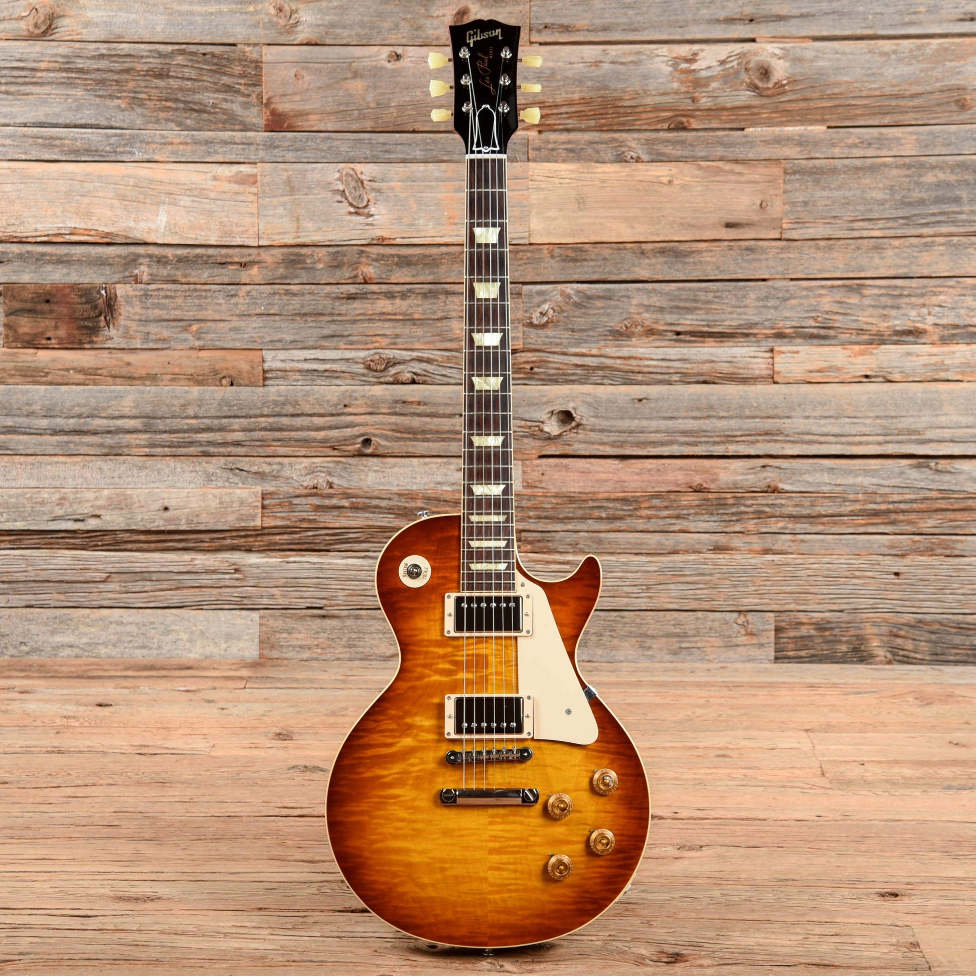 Gibson Custom 1959 Les Paul Standard Chambered Reissue Sunburst 2014 Electric Guitars / Solid Body