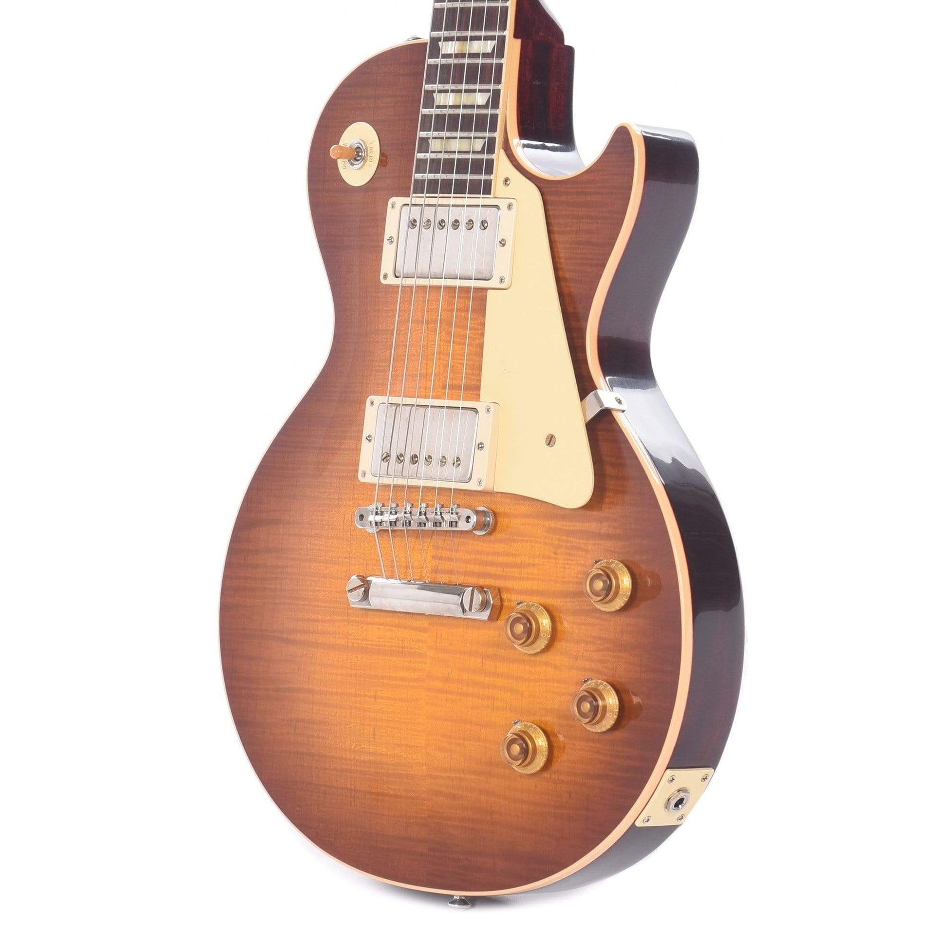 Gibson Custom 1959 Les Paul Standard "CME Spec" Amber VOS w/59 Carmelita Neck Electric Guitars / Solid Body