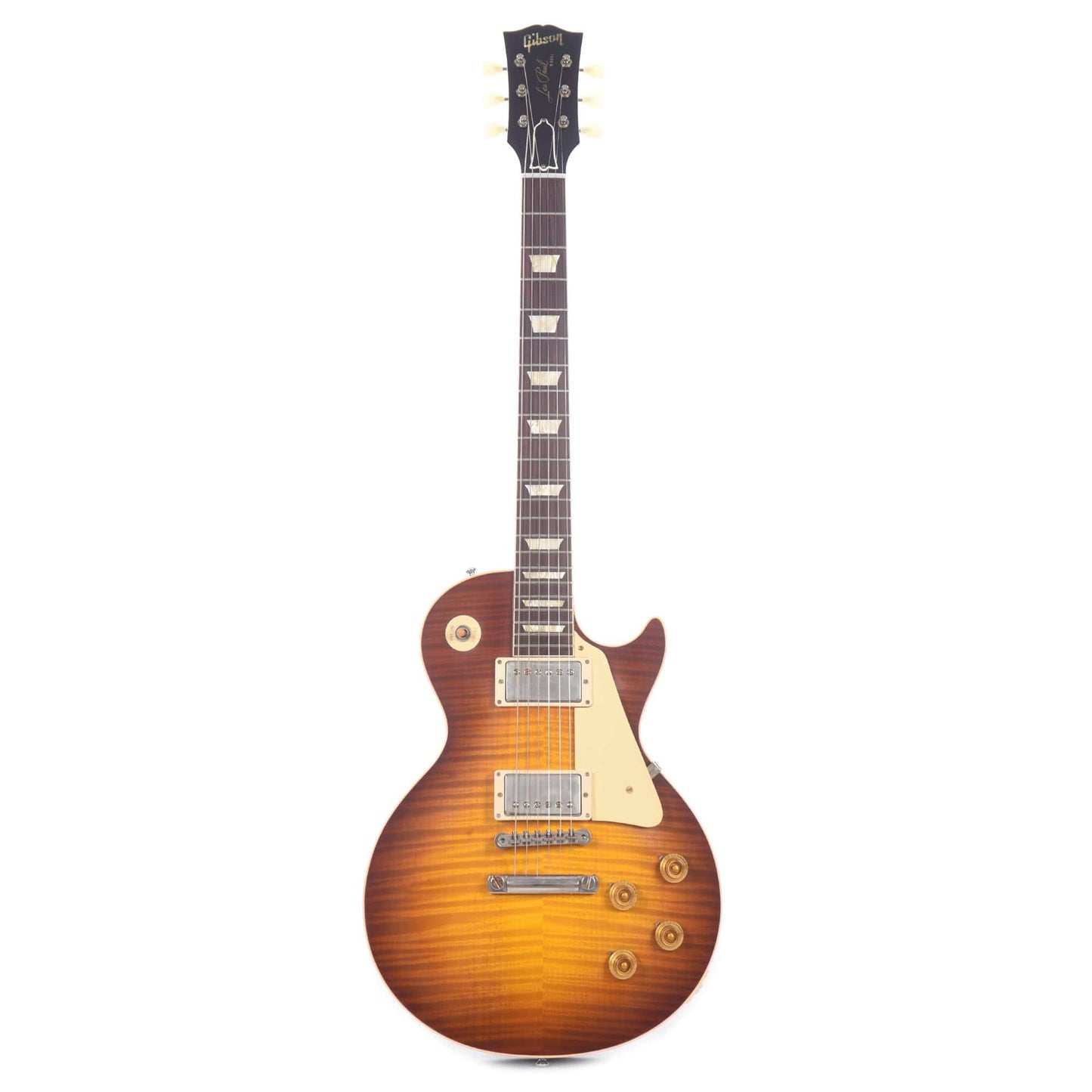 Gibson Custom 1959 Les Paul Standard "CME Spec" Amber VOS w/59 Carmelita Neck Electric Guitars / Solid Body