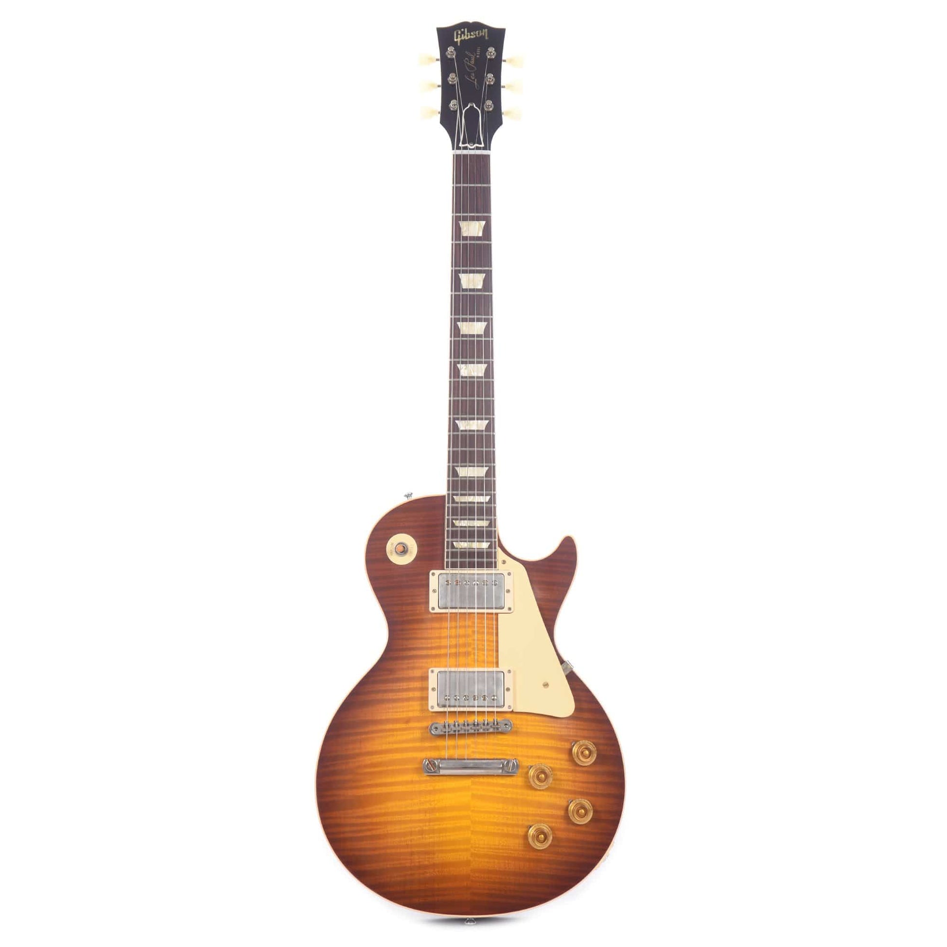 Gibson Custom 1959 Les Paul Standard "CME Spec" Amber VOS w/59 Carmelita Neck Electric Guitars / Solid Body