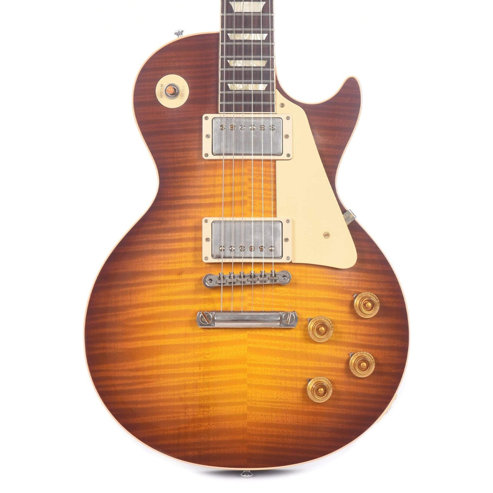 Gibson Custom 1959 Les Paul Standard "CME Spec" Amber VOS w/59 Carmelita Neck Electric Guitars / Solid Body