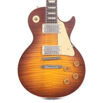 Gibson Custom 1959 Les Paul Standard "CME Spec" Amber VOS w/59 Carmelita Neck Electric Guitars / Solid Body