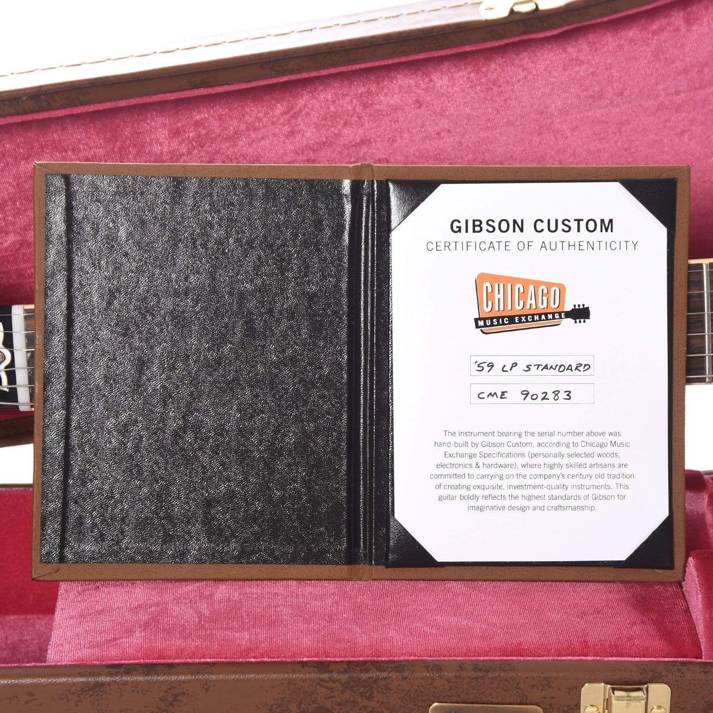 Gibson Custom 1959 Les Paul Standard "CME Spec" Amber VOS w/59 Carmelita Neck Electric Guitars / Solid Body