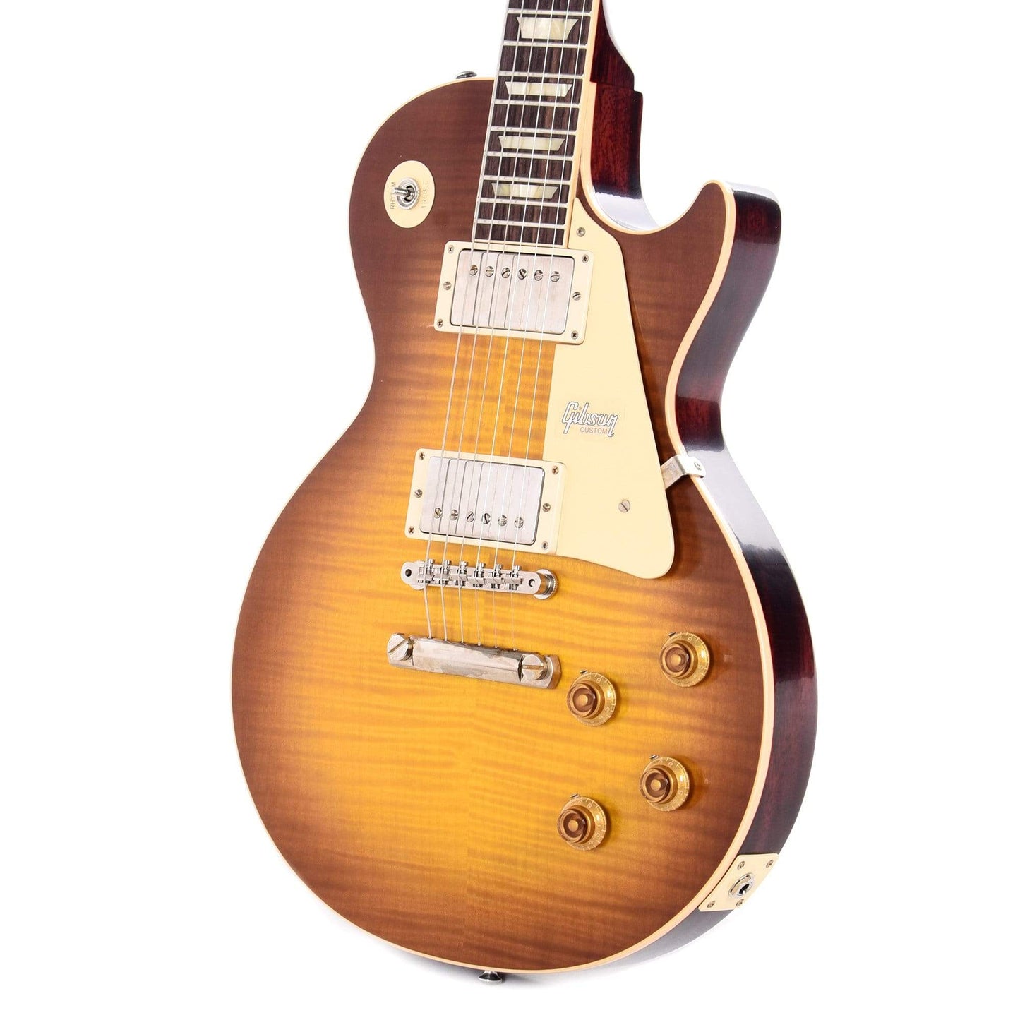 Gibson Custom 1959 Les Paul Standard "CME Spec" Amber VOS w/59 Carmelita Neck Electric Guitars / Solid Body