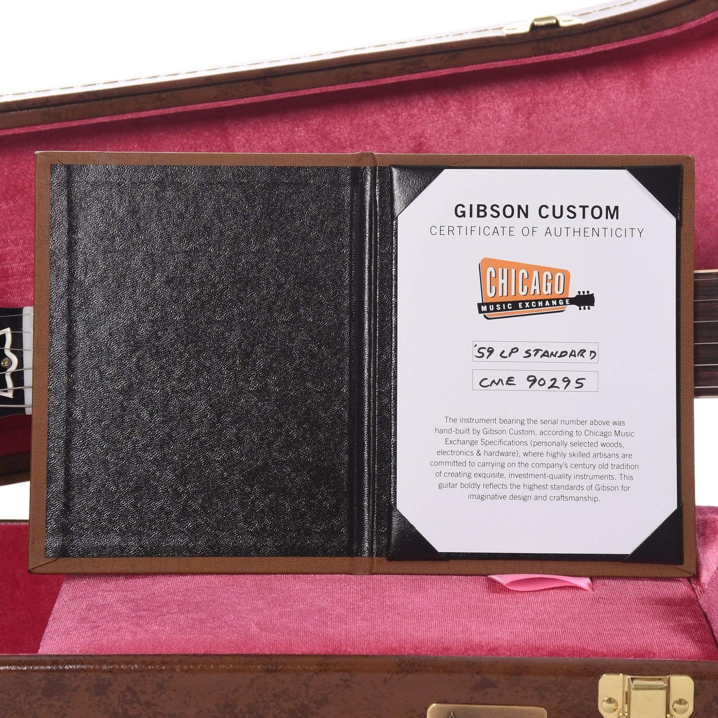 Gibson Custom 1959 Les Paul Standard "CME Spec" Cherry Tea Burst VOS w/59 Carmelita Neck Electric Guitars / Solid Body