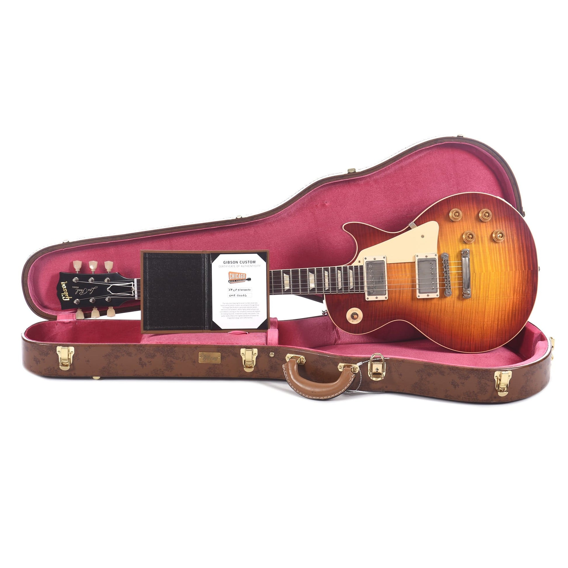 Gibson Custom 1959 Les Paul Standard "CME Spec" Factory Burst VOS w/Carmelita 59 Neck Electric Guitars / Solid Body