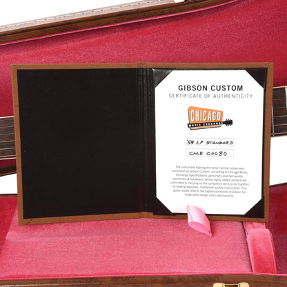 Gibson Custom 1959 Les Paul Standard "CME Spec" Factory Burst VOS w/Carmelita 59 Neck Electric Guitars / Solid Body