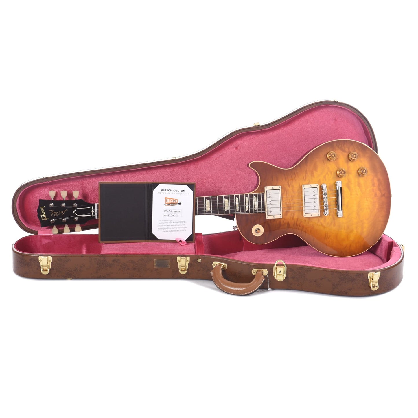 Gibson Custom 1959 Les Paul Standard "CME Spec" Royal Tea Burst Gloss w/59 Carmelita Neck Electric Guitars / Solid Body
