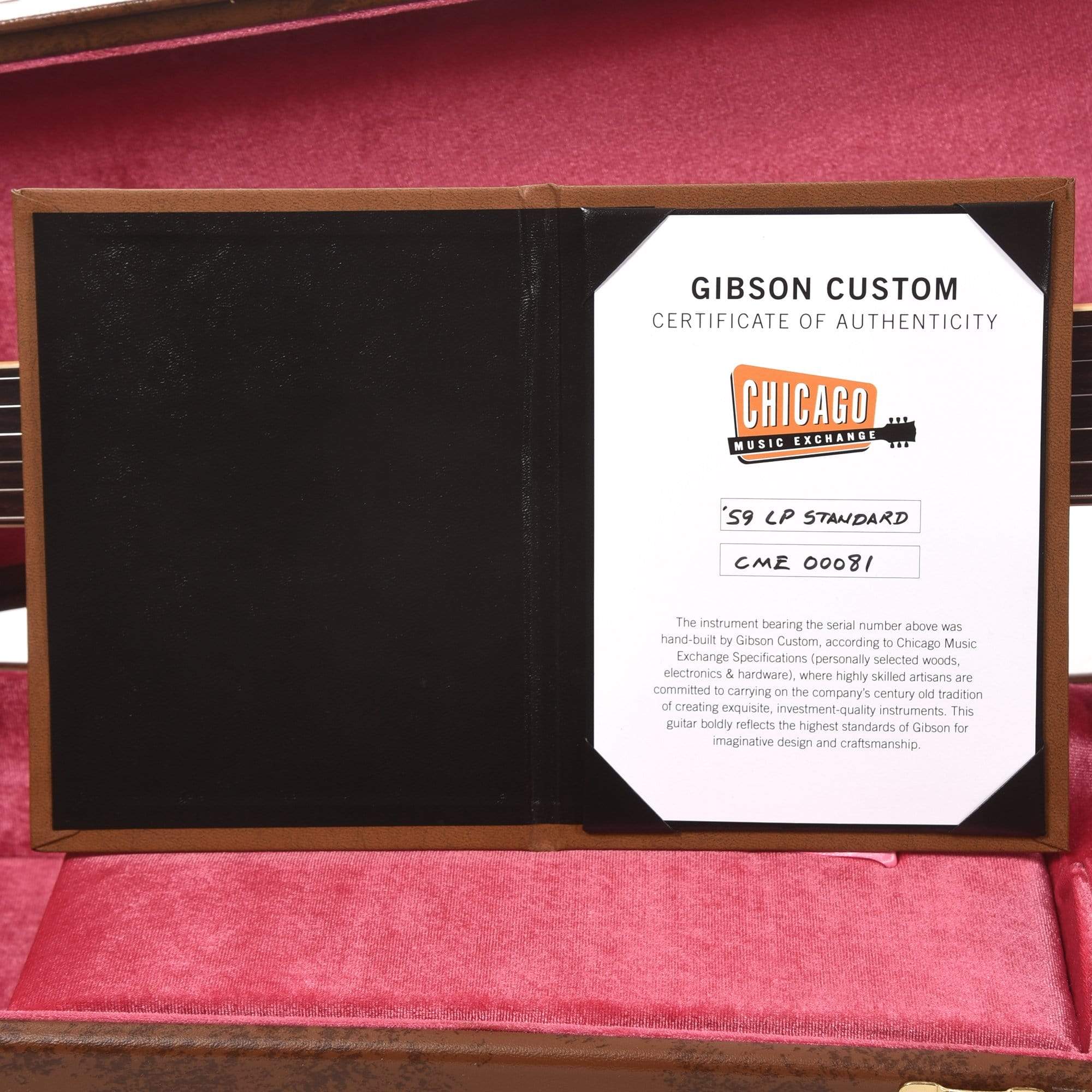 Gibson Custom 1959 Les Paul Standard 