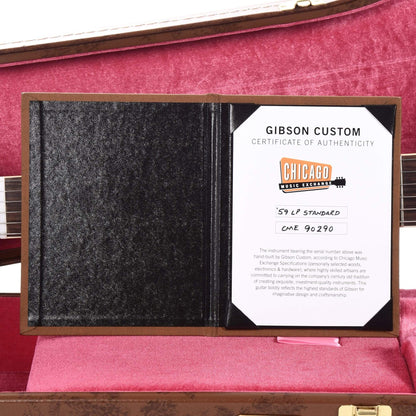 Gibson Custom 1959 Les Paul Standard "CME Spec" Royal Tea Burst Gloss w/59 Carmelita Neck Electric Guitars / Solid Body