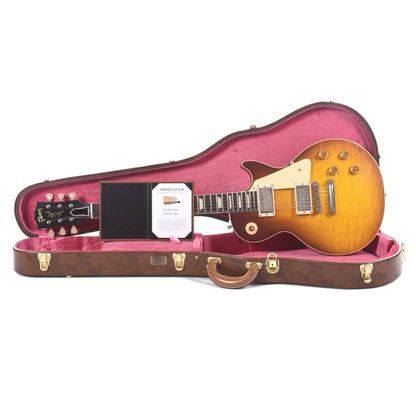 Gibson Custom 1959 Les Paul Standard "CME Spec" Slow Iced Tea Fade VOS w/59 Carmelita Neck Electric Guitars / Solid Body