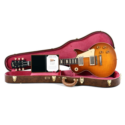 Gibson Custom 1959 Les Paul Standard "CME Spec" Slow Iced Tea Fade VOS w/59 Carmelita Neck Electric Guitars / Solid Body