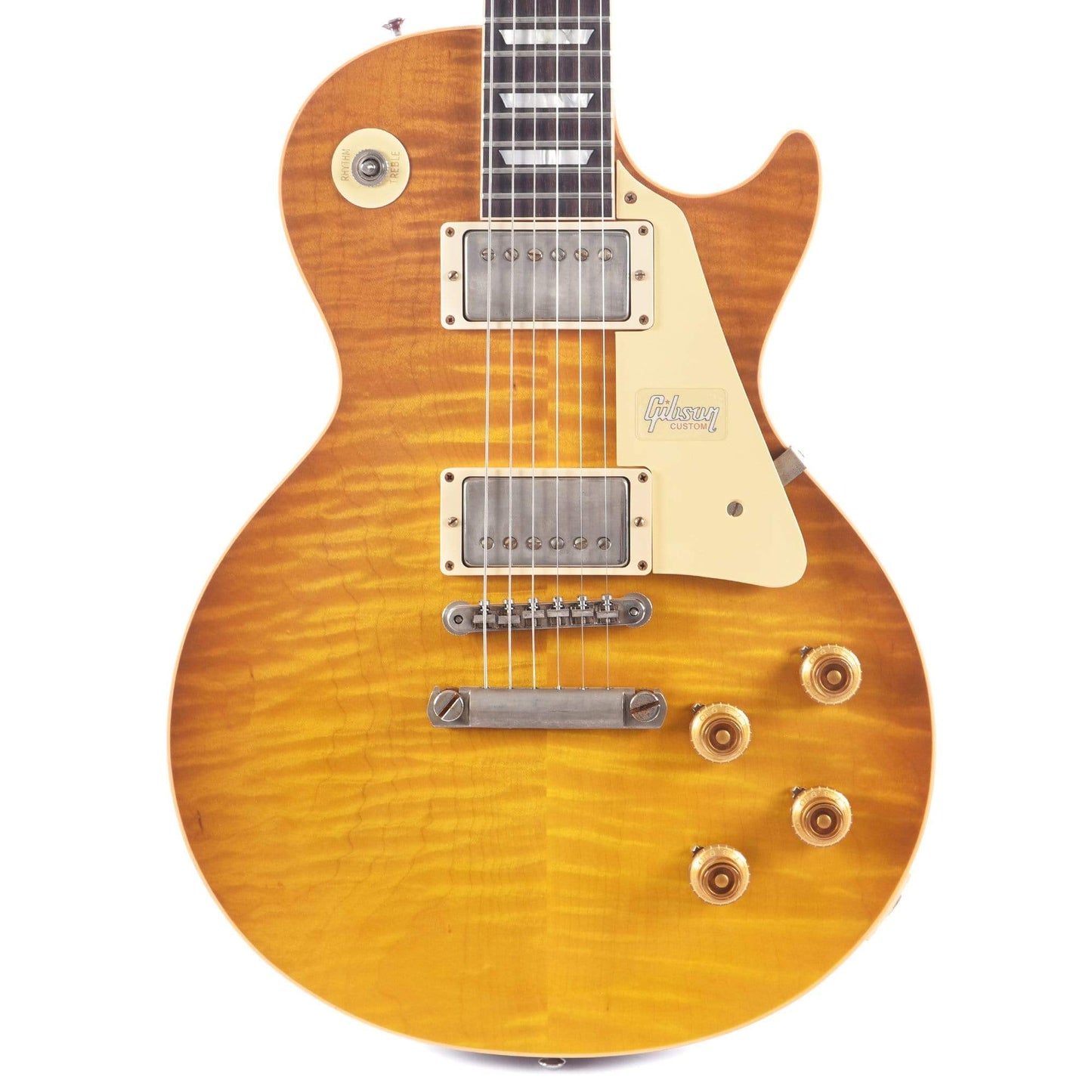 Gibson Custom 1959 Les Paul Standard Honey Lemon Fade VOS Electric Guitars / Solid Body