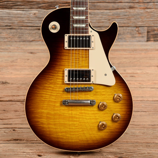 Gibson Custom 1959 Les Paul Standard Reissue 50th Anniversary Tobacco Burst 2009 Electric Guitars / Solid Body