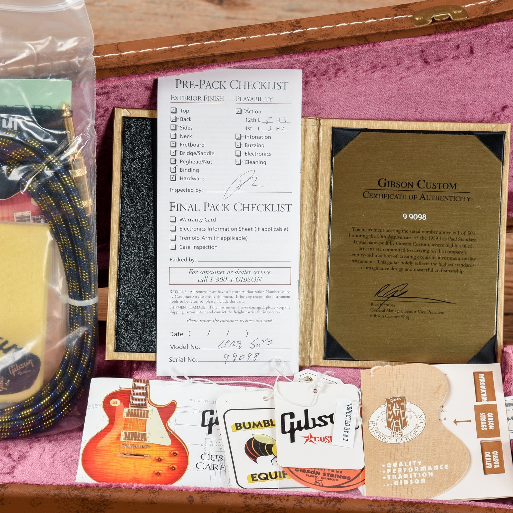 Gibson Les Paul Classic Case Candy Garanzia Manuale Chiave - Foto 2