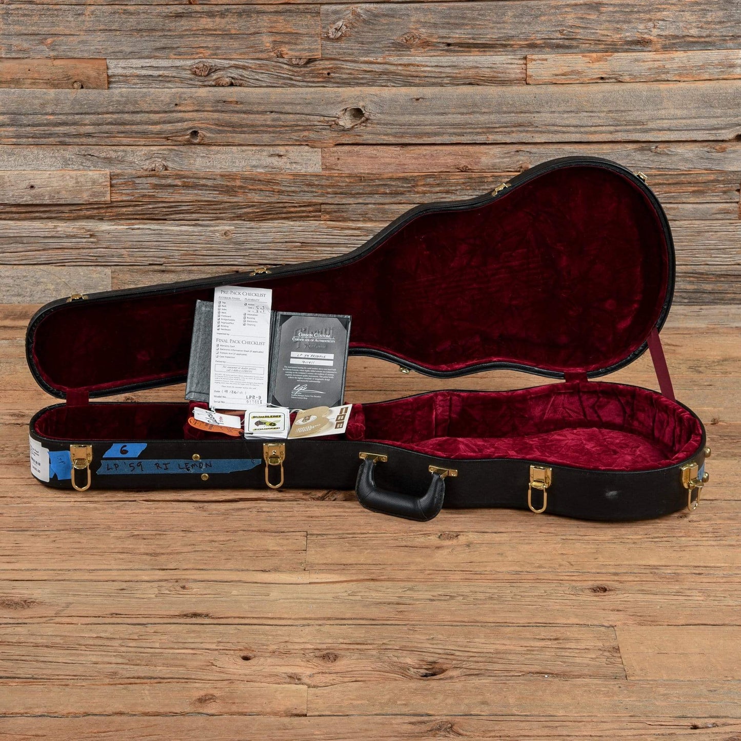 Gibson Custom 1959 Les Paul Standard Reissue Lemon Burst 2011 Electric Guitars / Solid Body