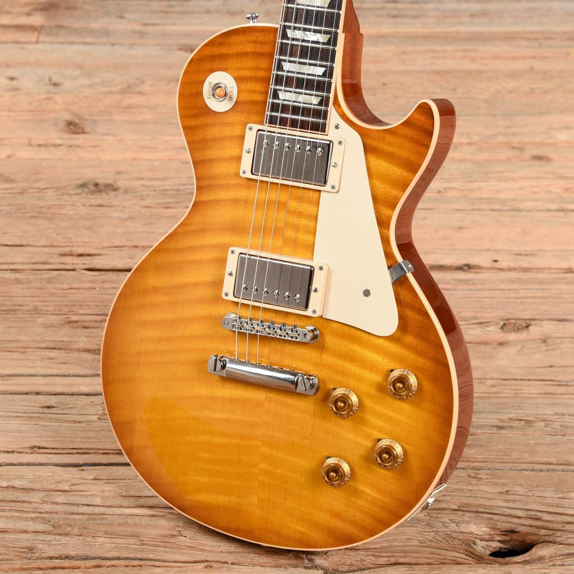 Gibson Custom 1959 Les Paul Standard Reissue Lemon Burst 2011 Electric Guitars / Solid Body
