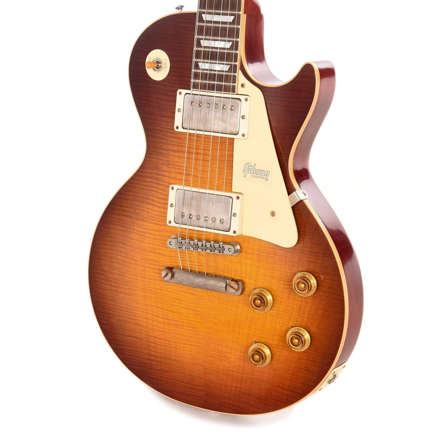 Gibson Custom 1959 Les Paul Standard Reissue Royal Tea Burst VOS 2018 Electric Guitars / Solid Body