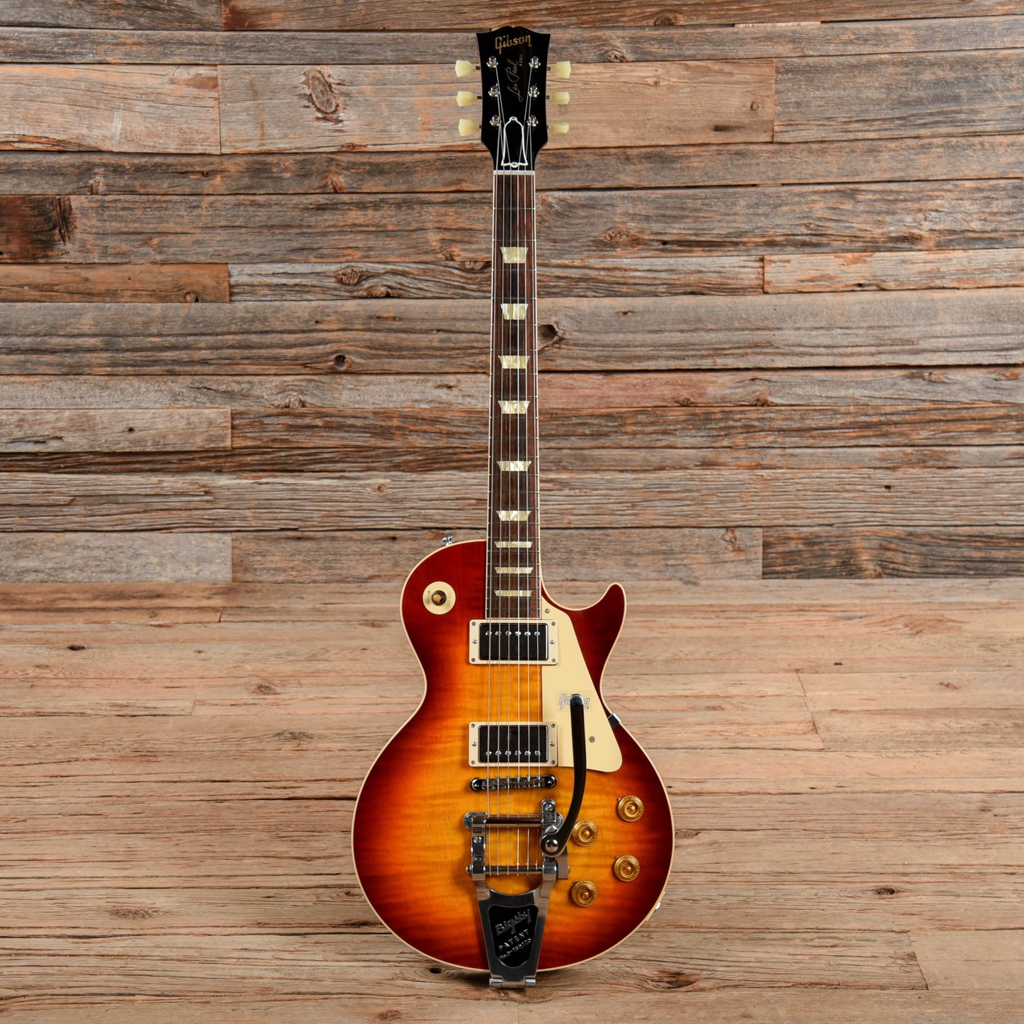 Gibson Custom 1959 Les Paul Standard Reissue Washed Cherry Sunburst 2020 Electric Guitars / Solid Body